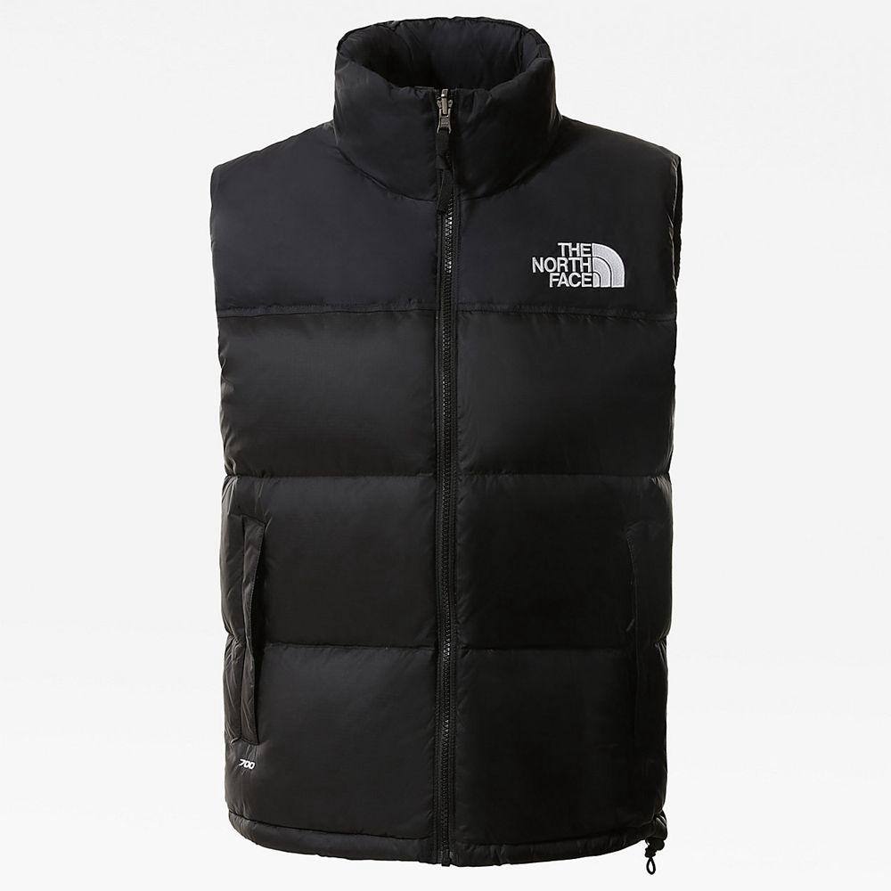 The North Face 1996 Retro Nuptse Γιλέκο Γυναικεια Puffer Μπουφαν - Μαυρα (ZGRW08435)